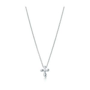 Tiffany & Co. Ela Peretti Cross Pendant Necklace